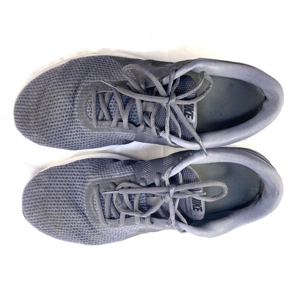 Nike Mens Size 14 W Shoes Revolution 4 AA7402-010 Gray Running Sneakers - Picture 8 of 10